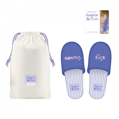 EXO BAEKHYUN ESSENCE OF REVERIE  OFFICIAL MD    [ROOM SLIPPER]