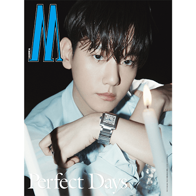 EXO BAEKHYUN W KOREA 2023-3 MAGAZINE VERSION A