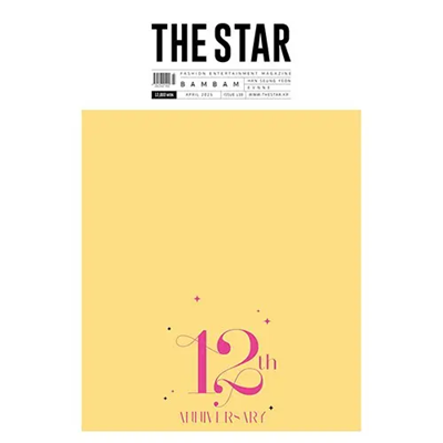 GOT7 BAMBAM THE STAR  2025-04  MAGAZINE    |  INCLUDES PRE ORDER GIFT BAMBAM PHOTOCARD (RANDOM 1 OUT OF 4) + EVNNE PHOTOCARD (RANDOM 1 OUT OF 4)