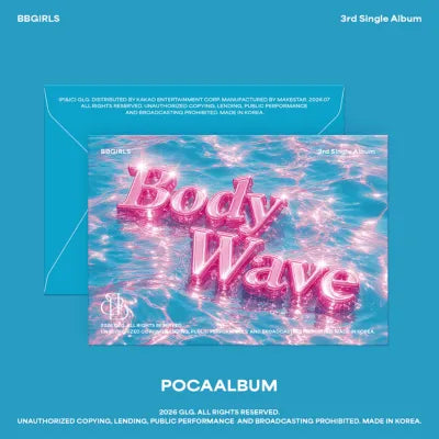 BBGIRLS 3RD SINGLE ALBUM BODYWAVE   (POCA ALBUM)    [PRE]