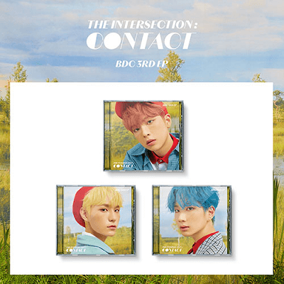 BDC THE INTERSECTION : CONTACT 3RD MINI ALBUM LIMITED EDITION JEWEL CASE VERSION (RANDOM)