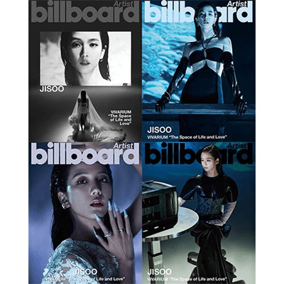 BLACKPINK JISOO BILLBOARD ARTIST  2025 MAGAZINE    |  INCLUDES PRE ORDER GIFT POSTCARD