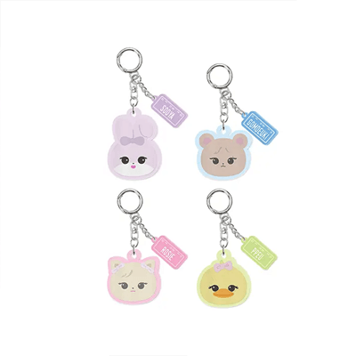 BLACKPINK BPPOPUP OFFICIAL MD  [CHARACTER LENTICULAR KEYRING]