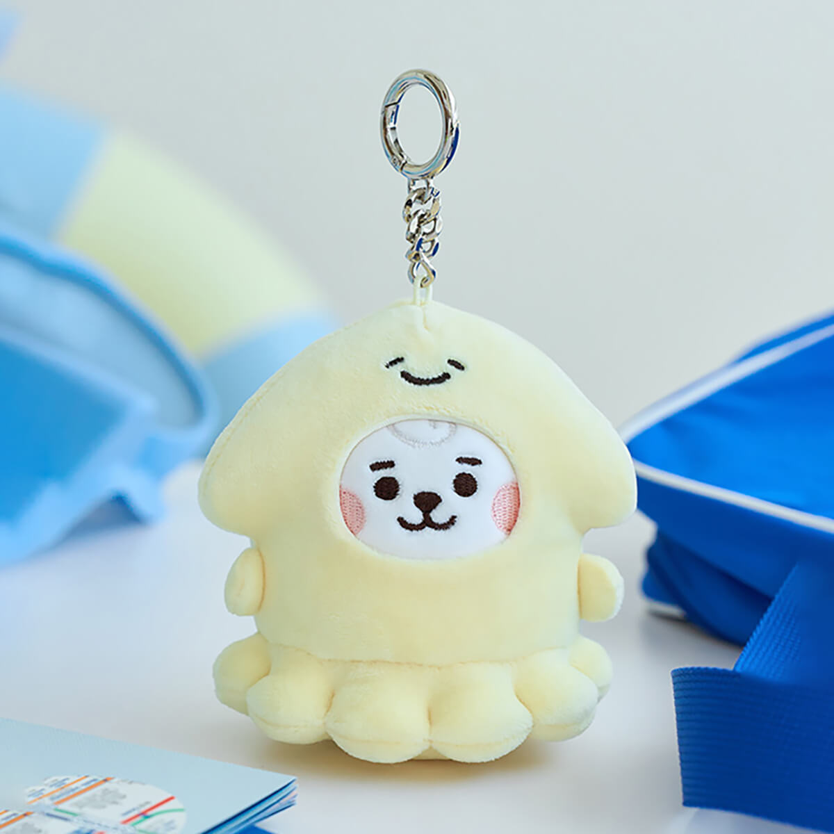 BT21 OFFICIAL OCEAN FRIENDS MINI PLUSH KEYRING - RJ
