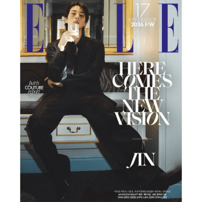 BTS JIN ELLE 2026-08 MAGAZINE  (SET VER.)  |  6 MAGAZINES SET   [PRE]