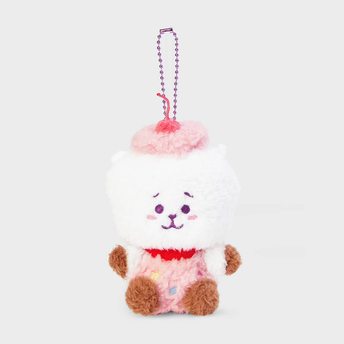 BT21 OFFICIAL CLOUD PLUSH KEYRING - RJ