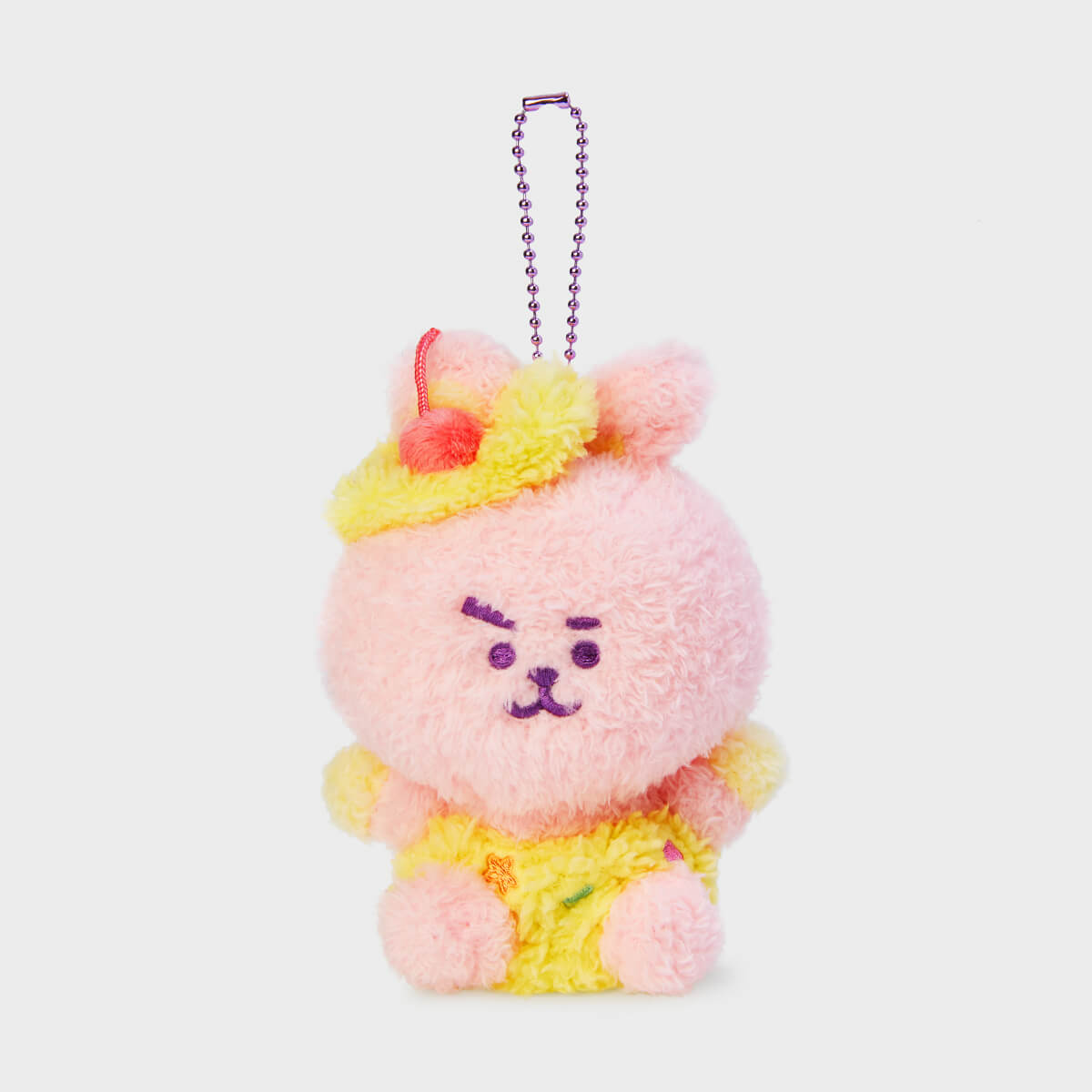 BT21 OFFICIAL CLOUD PLUSH KEYRING - COOKY