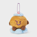 BT21 OFFICIAL CLOUD PLUSH KEYRING - SHOOKY