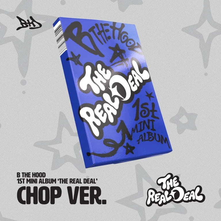 B THE HOOD 1ST MINI ALBUM THE REAL DEAL   |  2 ALBUMS SET    [PRE]
