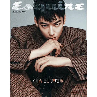 ASTRO CHA EUN WOO ESQUIRE 2025-09 MAGAZINE