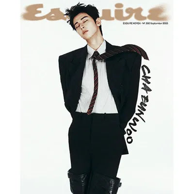 ASTRO CHA EUN WOO ESQUIRE 2025-09 MAGAZINE