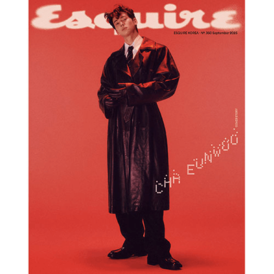 ASTRO CHA EUN WOO ESQUIRE 2025-09 MAGAZINE