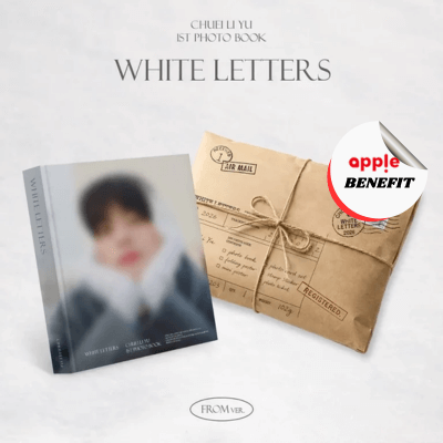 CHUEI LI YU 1ST PHOTOBOOK WHITE LETTERS   |   KPOP USA APPLE OFFICIAL  PHOTOCARD (RANDOM 1 OUT OF 4)