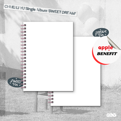 CHUEI LI YU SINGLE ALBUM SWEET DREAM  (PHOTOBOOK VER.)      |   KPOP USA APPLE OFFICIAL  PHOTOCARD (RANDOM 1 OUT OF 3)