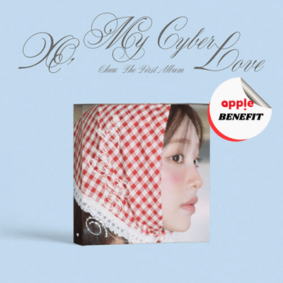 CHUU 1ST ALBUM XO, MY CYBERLOVER  (LOVE VER.)     |   KPOP USA APPLE OFFICIAL  PHOTOCARD B (RANDOM 1 OUT OF 2) + MAGNET PHOTO (RANDOM 1 OUT OF 4)