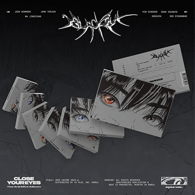 CLOSE YOURE EYES 3RD MINI ALBUM BLACKOUT  (EYES VER.)