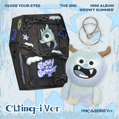 CLOSE YOUR EYES 2ND MINI ALBUM SNOWY SUMMER  POCA ALBUM  (CLting-i VER.)