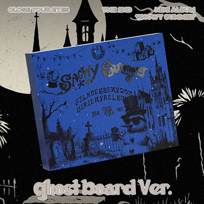 CLOSE YOUR EYES 2ND MINI ALBUM SNOWY SUMMER  (GHOST BOARD VER.)