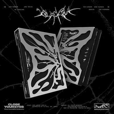 CLOSE YOURE EYES 3RD MINI ALBUM BLACKOUT  (BLACK OUT VER.)