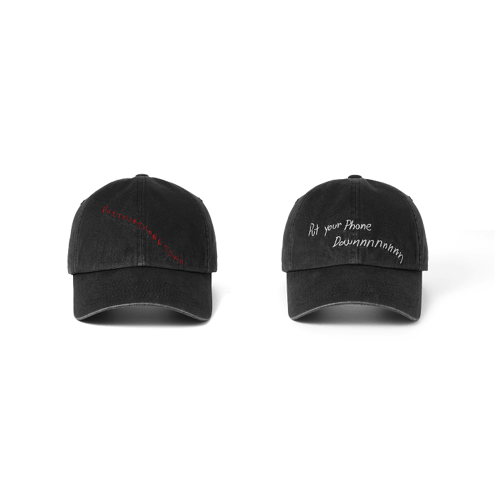 CORTIS 26' CORTIS TOUR PUT YOUR PHONE DOWN OFFICIAL MD  [BALL CAP]   BLACK     [PRE]