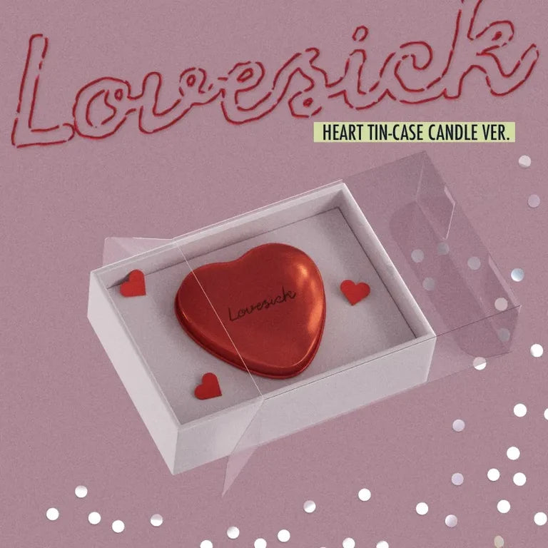 ITZY CHAERYEONG 1ST MINI ALBUM Lovesick   (HEART TIN-CASE CANDLE VER.)       [PRE]