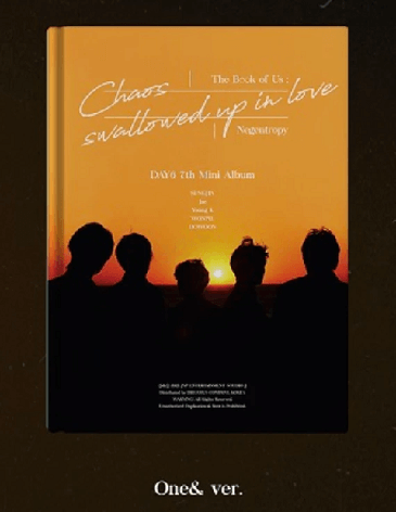 DAY6 THE BOOK OF US: NEGENTROPY - CHAOS SWALLOWED UP IN LOVE 7TH MINI ALBUM
