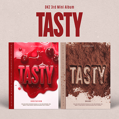DKZ 3RD MINI ALBUM TASTY   |  2 ALBUMS SET
