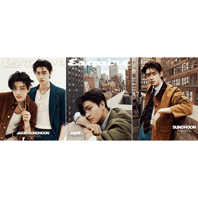EHYPEN JAKE & SUNGHOON ESQUIRE MAGAZINE   2025-06  MAGAZINE