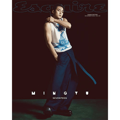 SEVENTEEN MINGYU ESQUIRE 2024-12  MAGAZINE