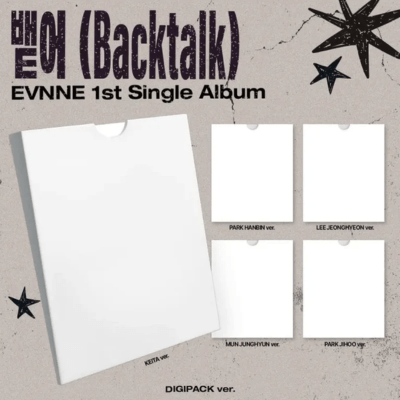 EVNNE 1ST SINGLE ALBUM BACKTALK  (DIGIPACK VER.)   | 5 ALBUMS SET