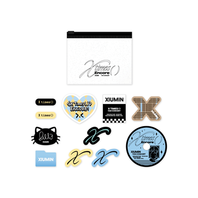EXO XIUMIN 2025 FAN CONCERT X TIMES ( ) ENCORE  OFFICIAL MD   [STICKER SET]