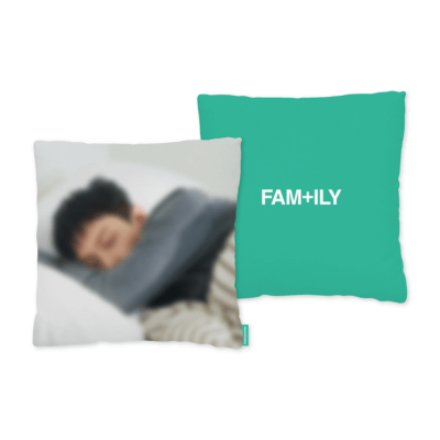 G-DRAGON FAM MEETING FAM+ILY : FAMILY : FAM I LOVE YOU   OFFICIAL MD   [CUSHION COVER]