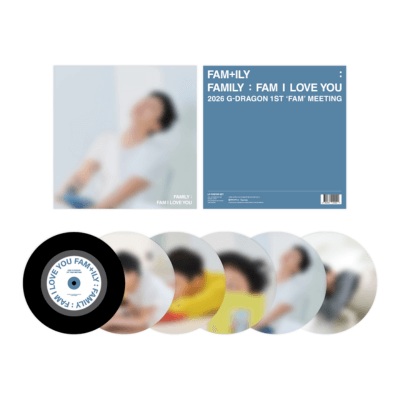 G-DRAGON FAM MEETING FAM+ILY : FAMILY : FAM I LOVE YOU   OFFICIAL MD   [LP POSTER SET]