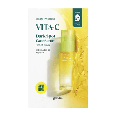 GOODAL GREEN TANGERINE VITA-C DARK SPOT CARE SERUM  MASK  (1 SHEET)