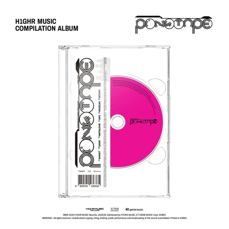 H1GHR MUSIC EP ALBUM PINK TAPE    [PRE]