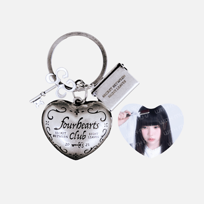 HEARTS2HEARTS FOUR HEARTS CLUB OFFICIAL MD    [PENDANT KEYRING SET]