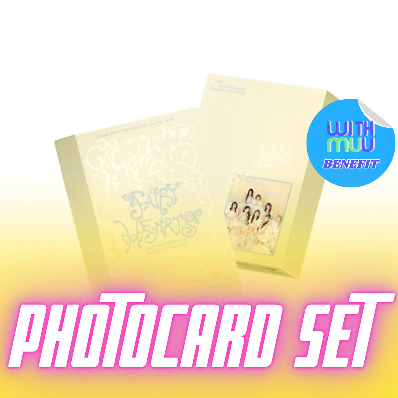 HEARTS2HEARTS 'FAIRY HEARTS'  2027 SEASON'S GREETINGS     |   WITHMUU OFFICIAL  PHOTOCARD SET         [PRE]