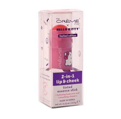 THE CRÈME SHOP X HELLO KITTY  [TINTED ESSENCE STICK]  2-IN-1 LIP & CHEEK  (PRETTY BOW)