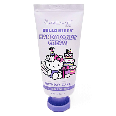 THE CRÈME SHOP X HELLO KITTY [INTENSE HYDRATION & REPAIRING] HANDY DANDY CREAM  (BIRTHDAY CAKE)