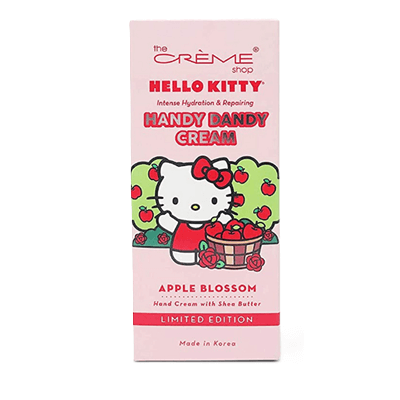 THE CRÈME SHOP X HELLO KITTY [INTENSE HYDRATION & REPAIRING] HANDY DANDY CREAM  (APPLE BLOSSOM)