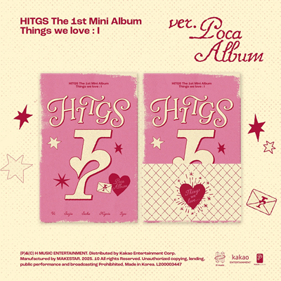 HITGS 1ST MINI ALUM THINGS WE LOVE: I   (POCA ALBUM)