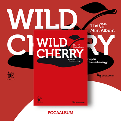 ICHILLIN 4TH MINI ALBUM WILD CHERRY   (POCA ALBUM)