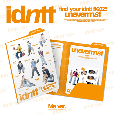 IDNTT MINI ALBUM UNEVERMET   |  2 ALBUMS SET