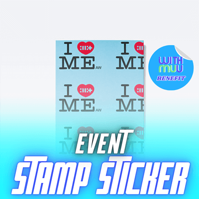 ILLIT 1ST SINGLE ALBUM NOT CUTE ANYMORE   (WEVERSE ALBUM VER.)  |   KPOP USA WITHMUU OFFICIAL STAMP STICKER