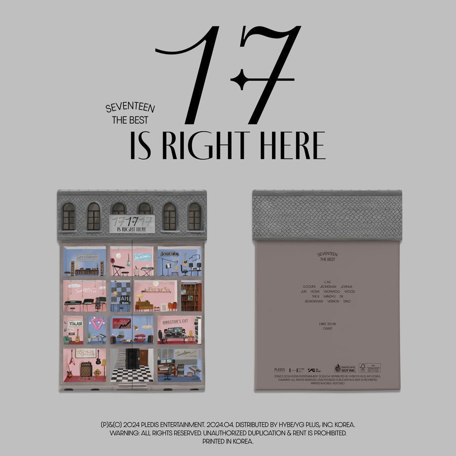 SEVENTEEN BEST ALBUM 17 IS RIGHT HERE – KPOP USA