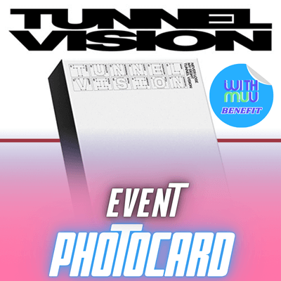 ITZY ALBUM TUNNEL VISION  (BOX VER.)    |  KPOP USA WITHMUU OFFICIAL  PHOTOCARD  (RANDOM 1 OUT OF 5)