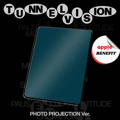 ITZY ALBUM TUNNEL VISION  (PROJECTION VER.)     |    KPOP USA APPLE OFFICIAL  PHOTOCARD  (RANDOM 1 OUT OF 5)