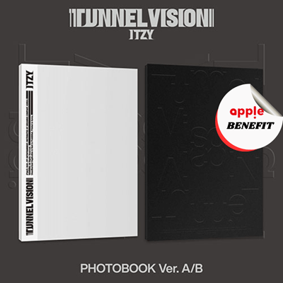ITZY ALBUM TUNNEL VISION  (PHOTOBOOK VER.)   |    KPOP USA APPLE OFFICIAL  PHOTOCARD  (RANDOM 1 OUT OF 5)