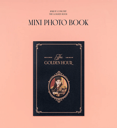 IU OFFICIAL CONCERT MERCHANDISE  2022 THE GOLDEN HOUR  MINI PHOTOBOOK