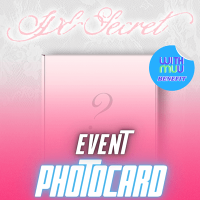 IVE 4TH EP ALBUM IVE SECRET    (LOVED IVE VER.)    |  KPOP USA WITHMUU OFFICIAL  PHOTOCARD (RANDOM 1 OUT OF 6)